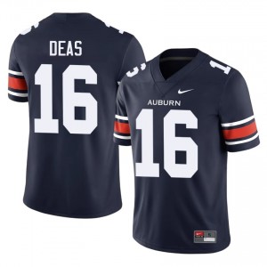 Auburn Tigers Bryce Deas #16 Navy Jersey | Premium Stitched NCAA Football Men Apparel 43392092