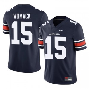 Navy Da'Shawn Womack #15 Auburn War Eagles Jersey | Men High School Football Limited Stitched 37129373