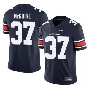Auburn War Eagles John McGuire #37 Navy Jersey | Essential Stitched NCAA Football Men Apparel 87485667