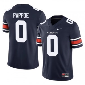 Durable Owen Pappoe #0 Auburn Athletics Navy Jersey | Men University Football Stitched Fan Gear 68492287