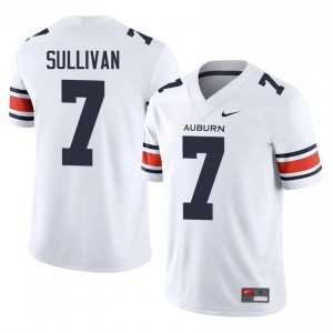 Auburn Tigers Pat Sullivan #7 White Jersey | Pro Cut Embroidery NCAA Football Men Apparel 43038416
