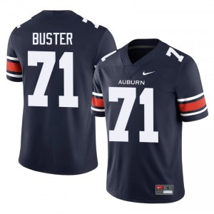 Navy Tai Buster #71 Auburn Athletics Jersey | Men High School Football Limited Stitched 75421155