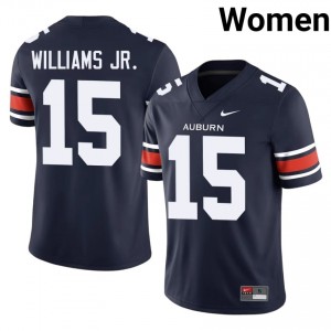 Top-Tier Brian Williams Jr. #15 Auburn Tigers Navy Jersey | Women University Football Embroidery Fan Gear 83226556