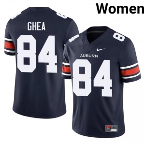 Ryan Ghea #84 AU Jersey | Pro-Grade Navy College Football Women Embroidery 28294139