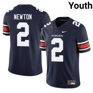 Top-Tier Cam Newton #2 Auburn Tigers Navy Jersey | Youth University Football Swen Fan Gear 33202818
