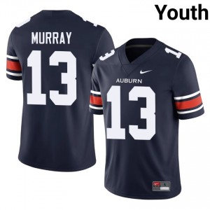 #13 Chris Murray Auburn Tigers Navy Jersey | Classic Swen Youth Player Football Gear 21200520
