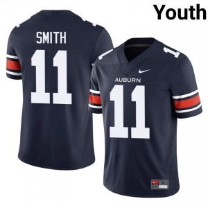 #11 Darrion Smith AU Tigers Navy Jersey | Elite Swen Youth Player Football Gear 64746037