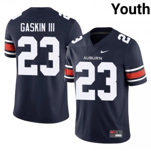Fred Gaskin III #23 Auburn Tigers Jersey | Pro-Grade Navy College Football Youth Swen 20923774